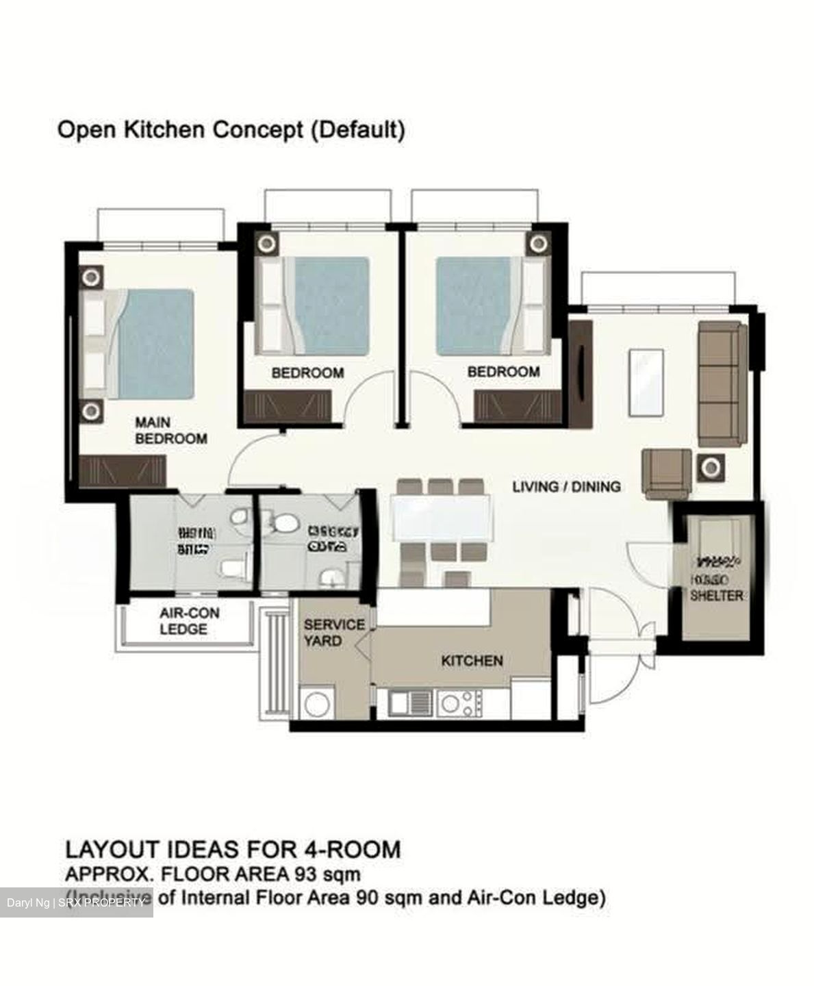 Blk 111B Alkaff Oasis (Toa Payoh), HDB 4 Rooms #614060411